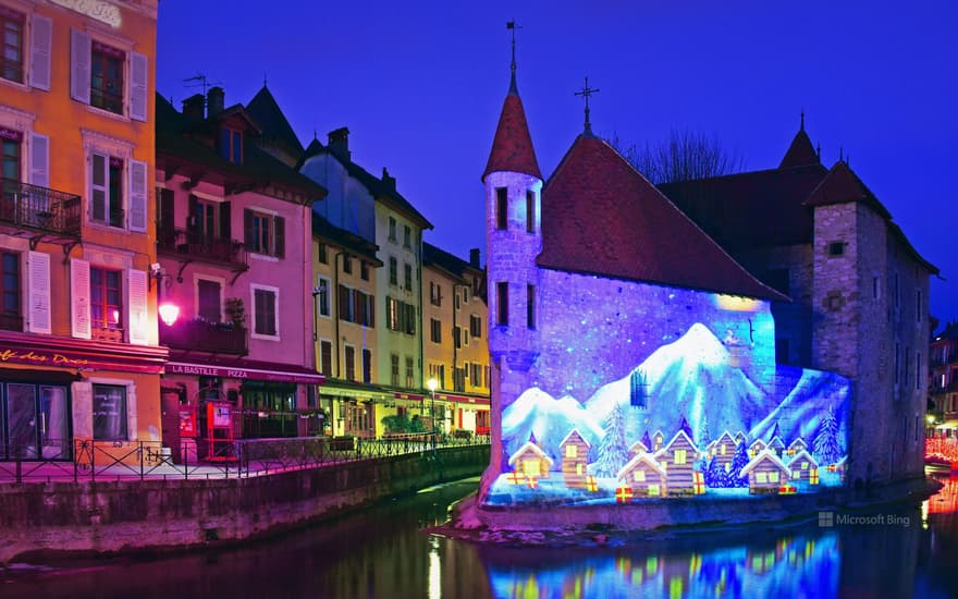 Palais de l'Isle, Annecy, Haute-Savoie, France