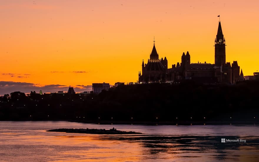 Parliament Hill in Ottawa, Ontario