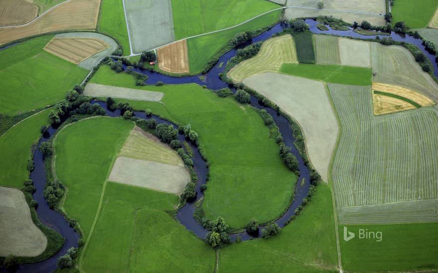 Danube River near Geisingen, Baden-Württemberg, Germany