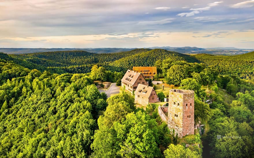 Château de Hunebourg, Bas-Rhin, Alsace, France