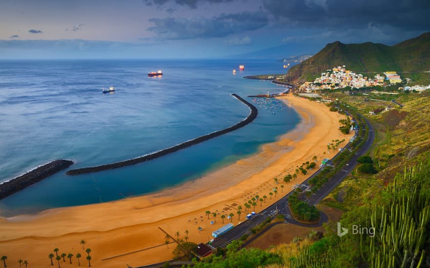 Playa de Las Teresitas at San Andrés, Tenerife