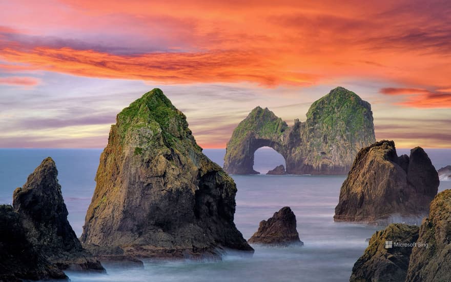 Mack Arch Rock, Oregon, USA