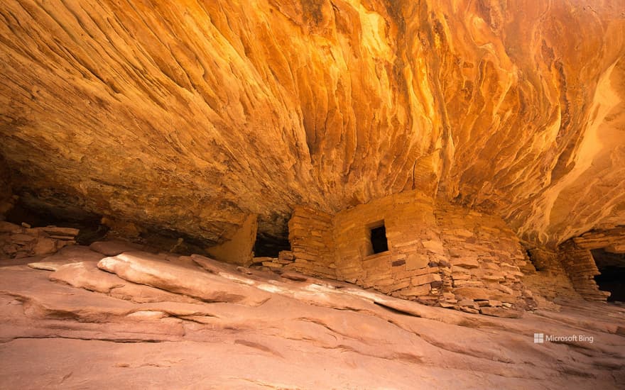 House on Fire Ruin in Mule Canyon, Cedar Mesa, Utah