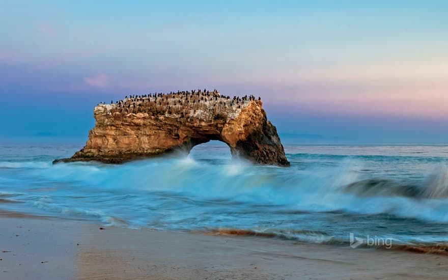 Natural Bridges State Beach, Santa Cruz, California