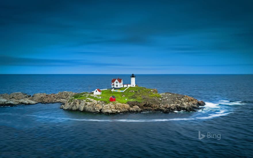 Cape Neddick Light in York, Maine