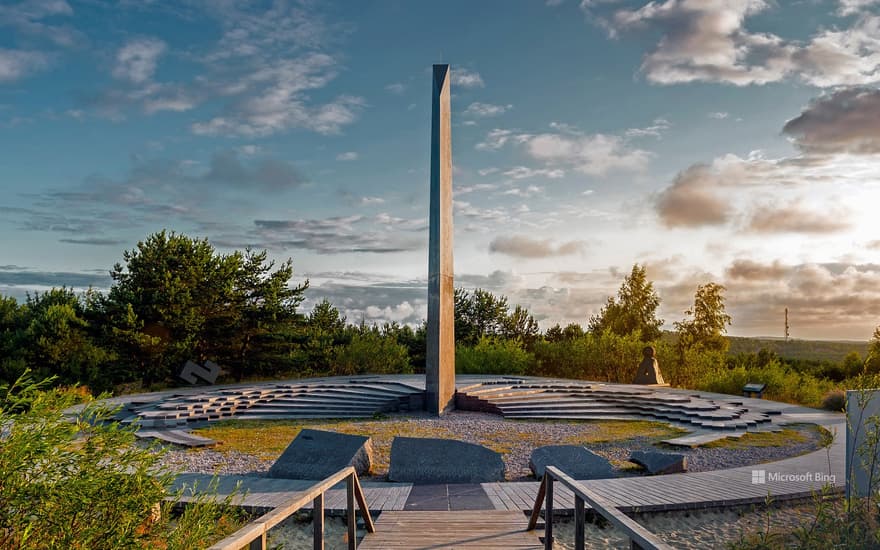 Sundial on Parnidis Dune, Curonian Spit, Lithuania