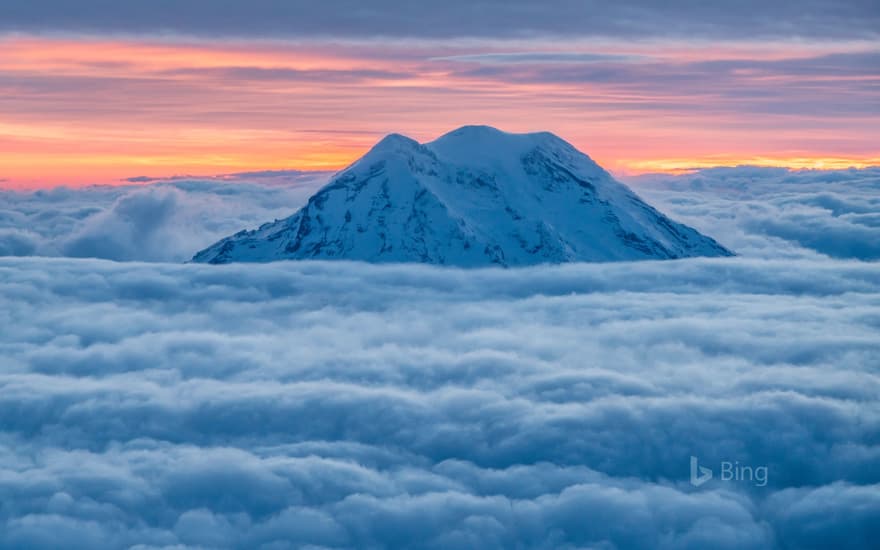 Mount Rainier in Washington state