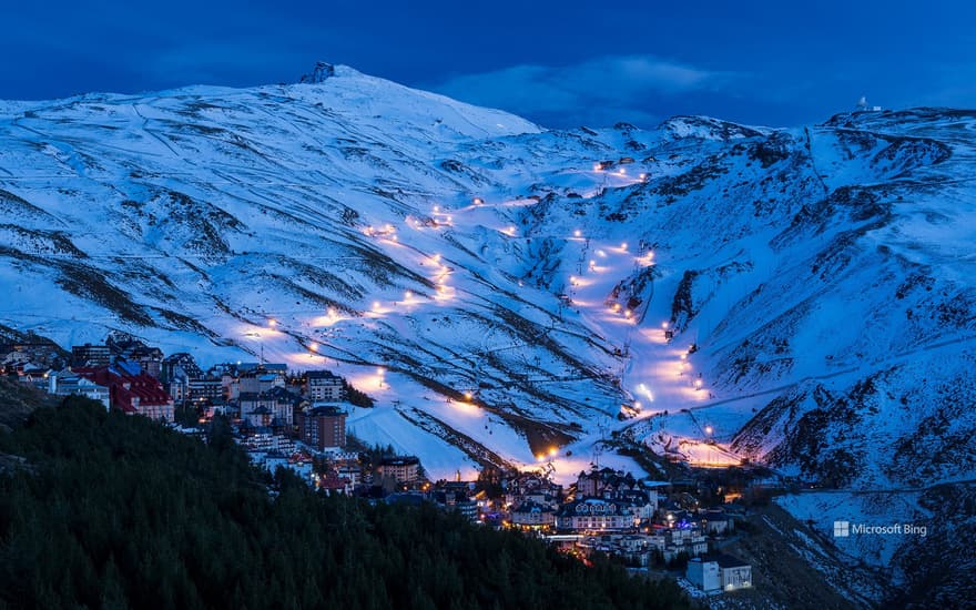 Pradollano, Sierra Nevada National Park, Granada, Andalucía, Spain