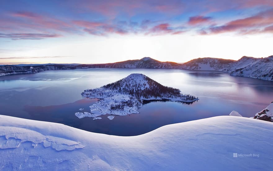 Crater Lake in Oregon