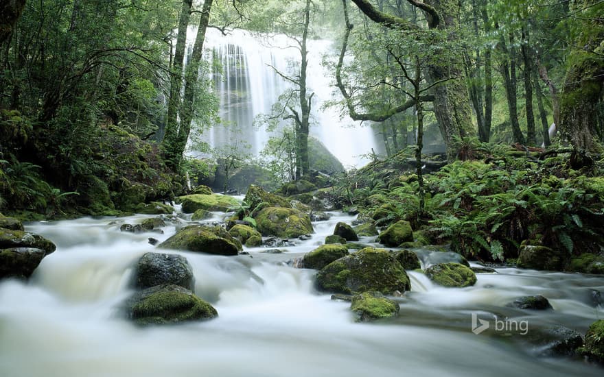 Jerusalem River Waterfalls, Tasmania, Australia