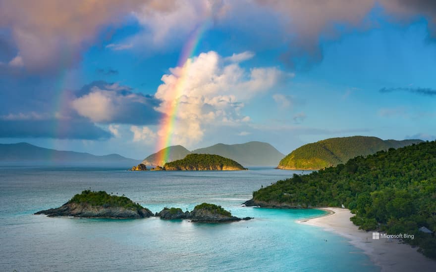 Trunk Bay, Virgin Islands National Park, Saint John, United States Virgin Islands